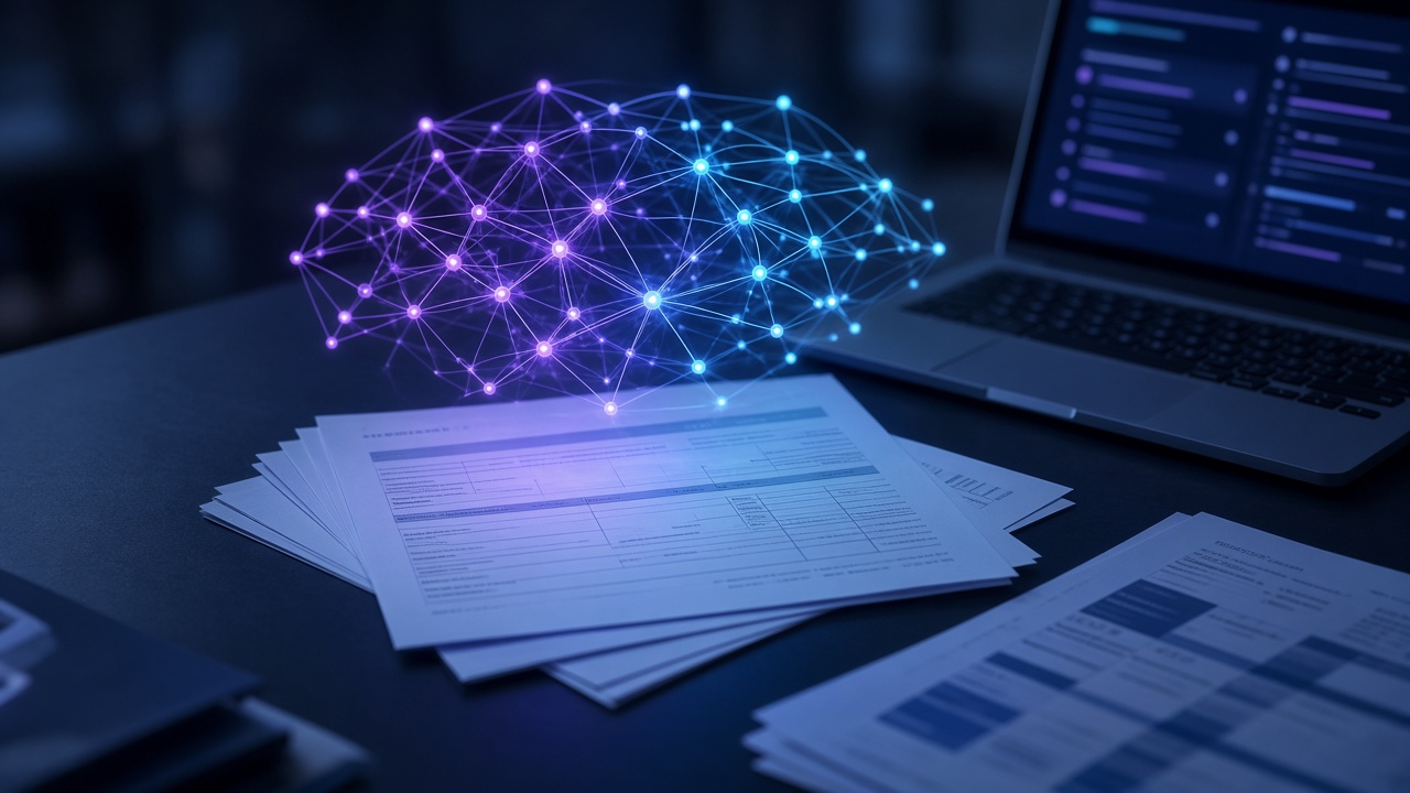 How Artificial Intelligence Can Improve Business Operations technical illustration