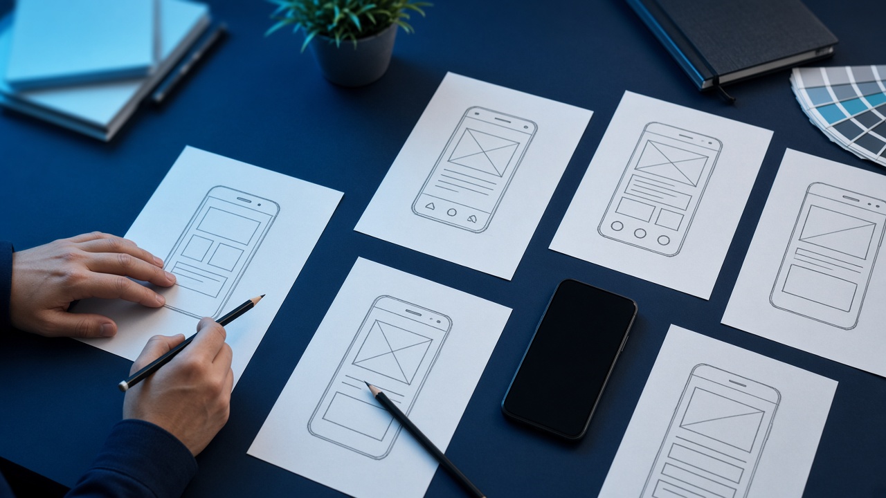 How to Plan a Mobile Application Before Choosing a Framework technical illustration