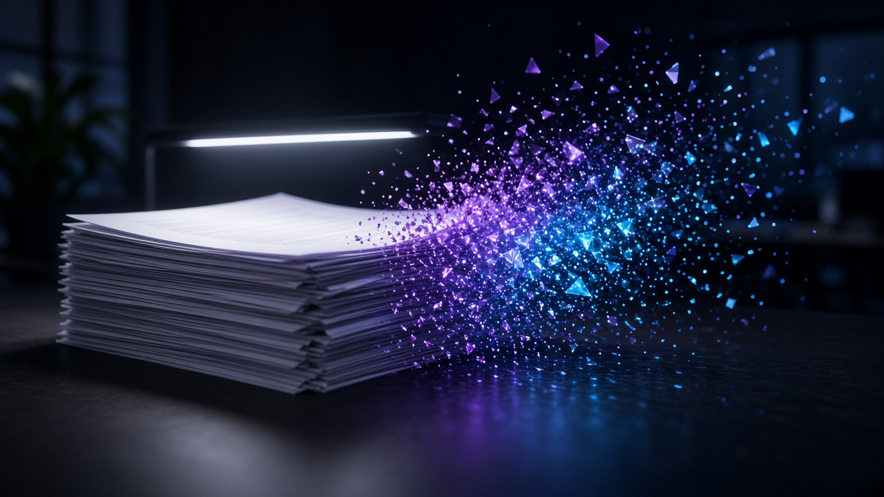AI Document Analysis Platform interface