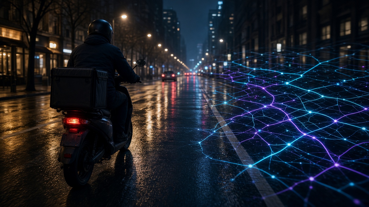 Delivery Tracking Application interface