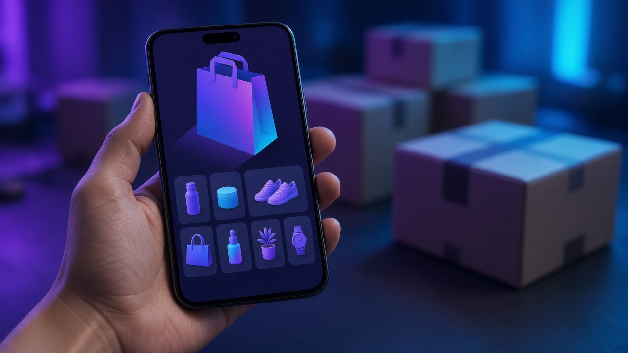 E-commerce Mobile Application interface