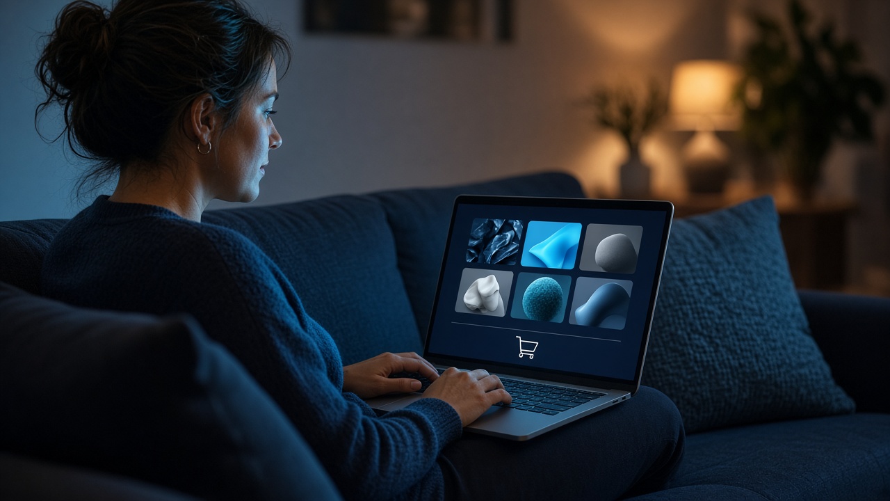 E-commerce User Experience Redesign interface