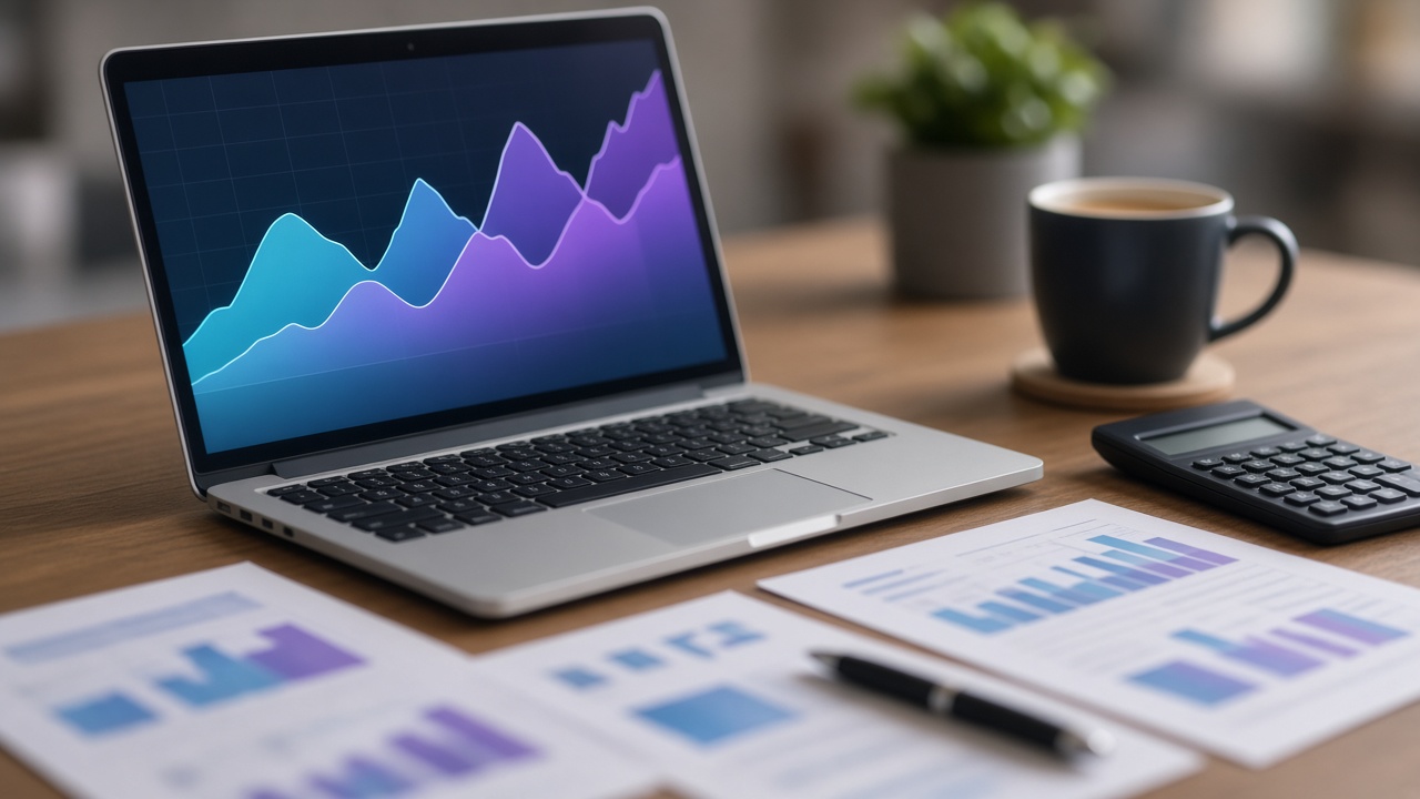 Financial Reporting Application interface