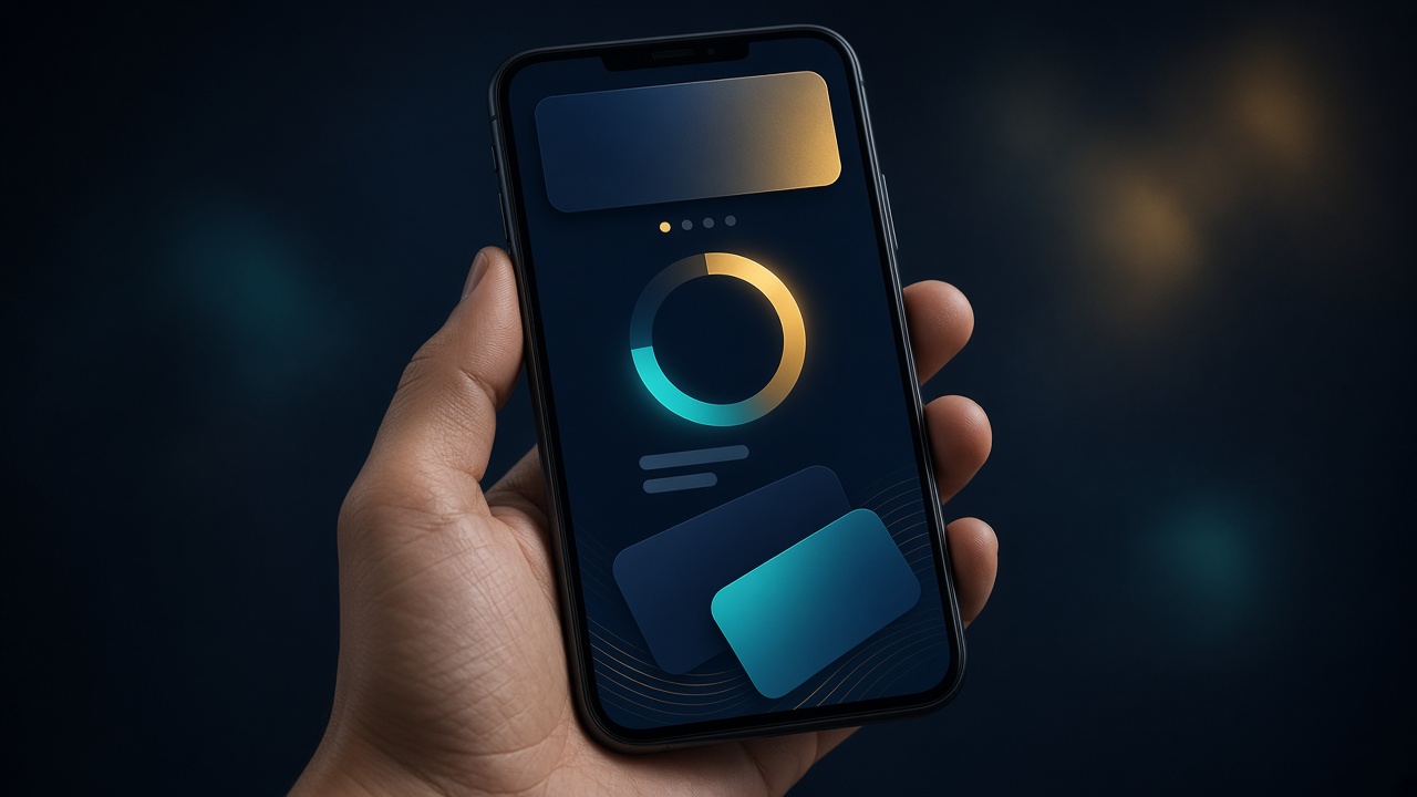 Mobile Banking UI interface