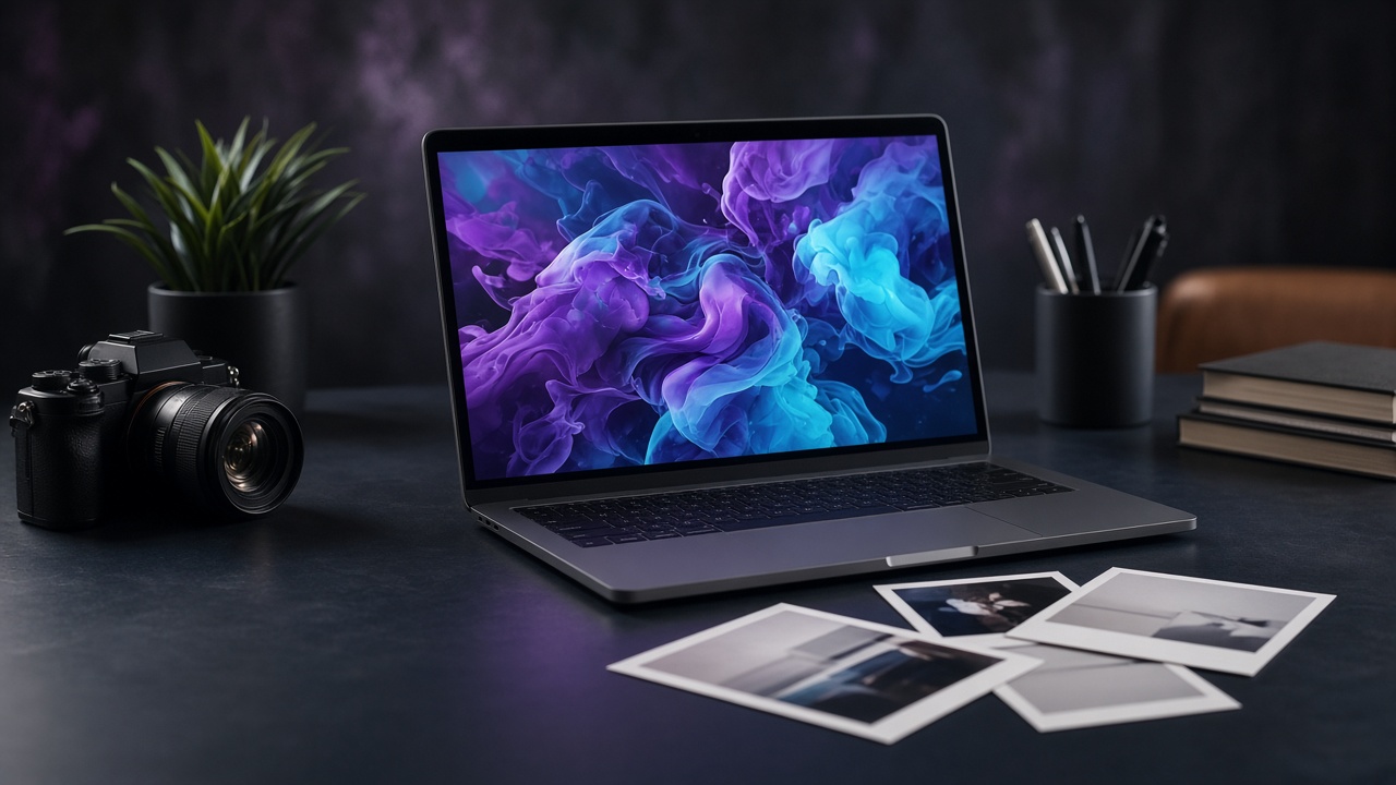 Professional Portfolio Website interface