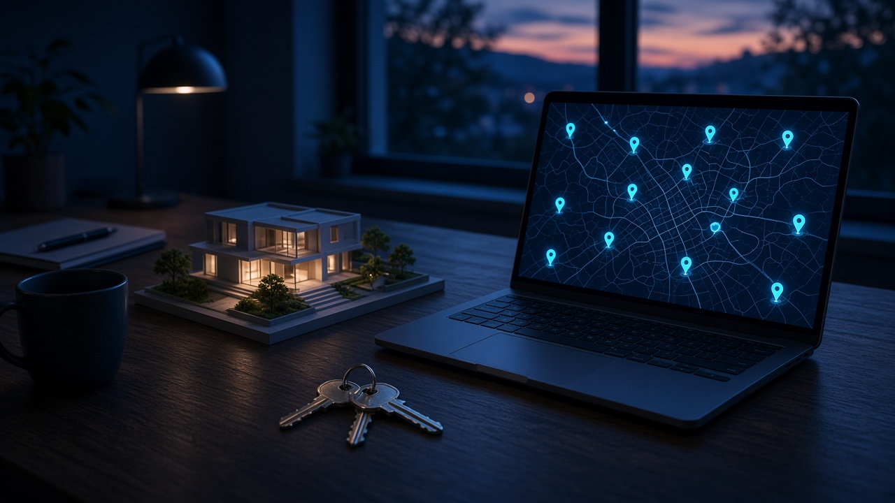 Real Estate Lead Management CRM interface